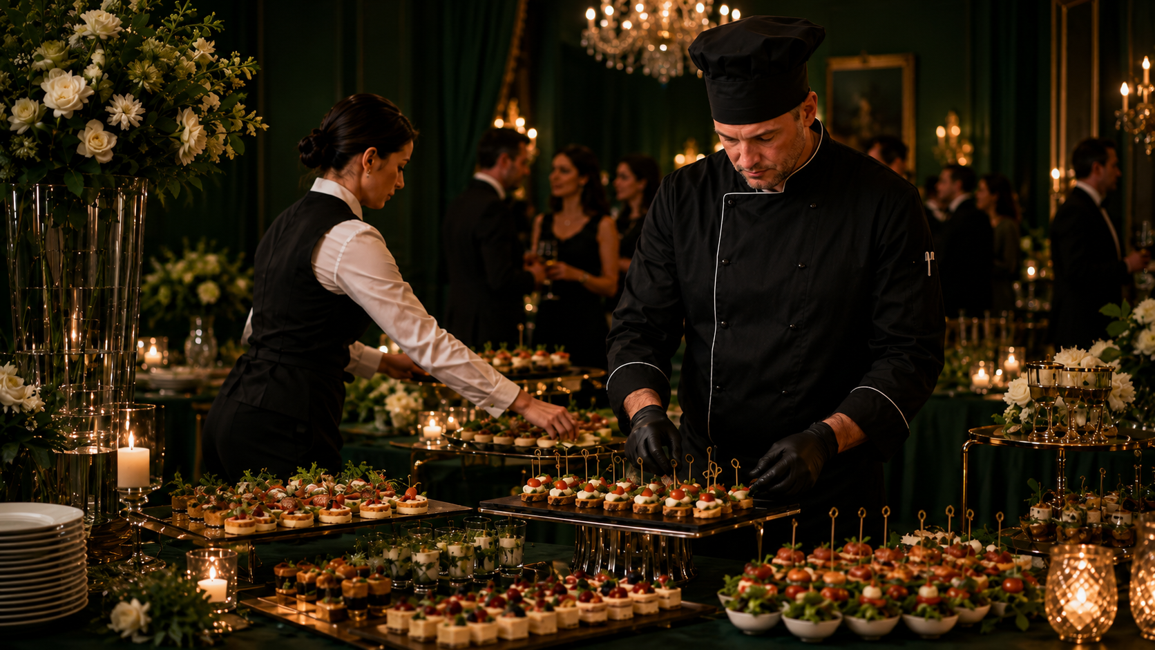 Catering eventowy Gusto Vero — bankiet firmowy